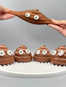 Poopie™ – Stretchy Poop Squishy – Stress Relief Toy