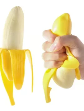 Bananzo™ – Stretchy Banana Squishy – Stress Relief Toy